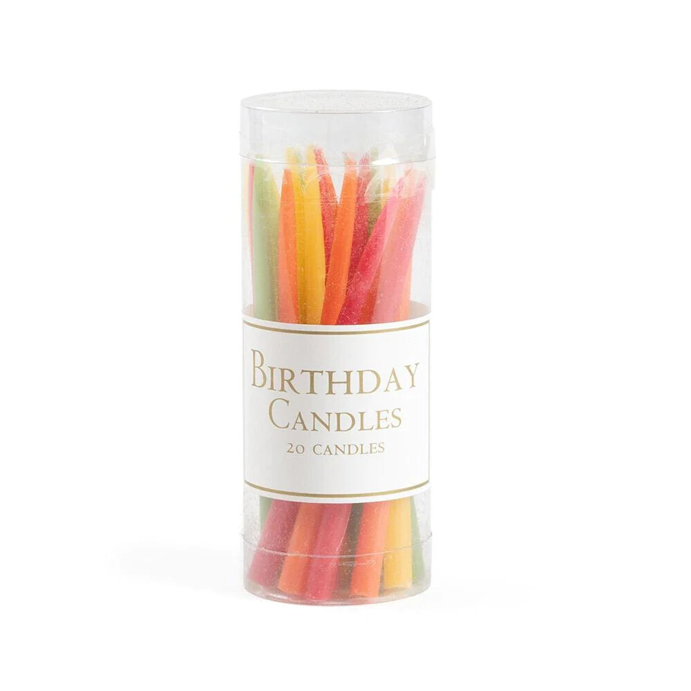 Birthday Candles- S/20 Tutti Frutti