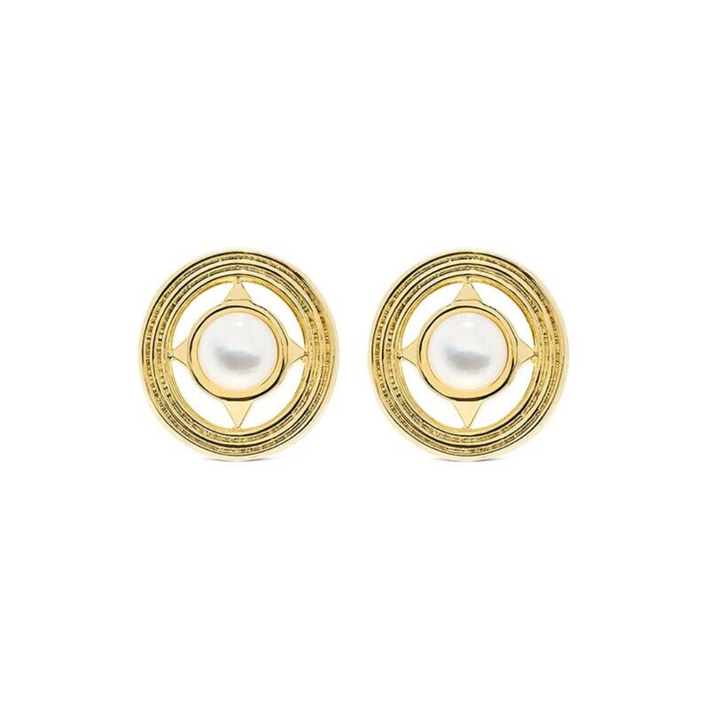 Monique  Petite Stud Earrings- MOP