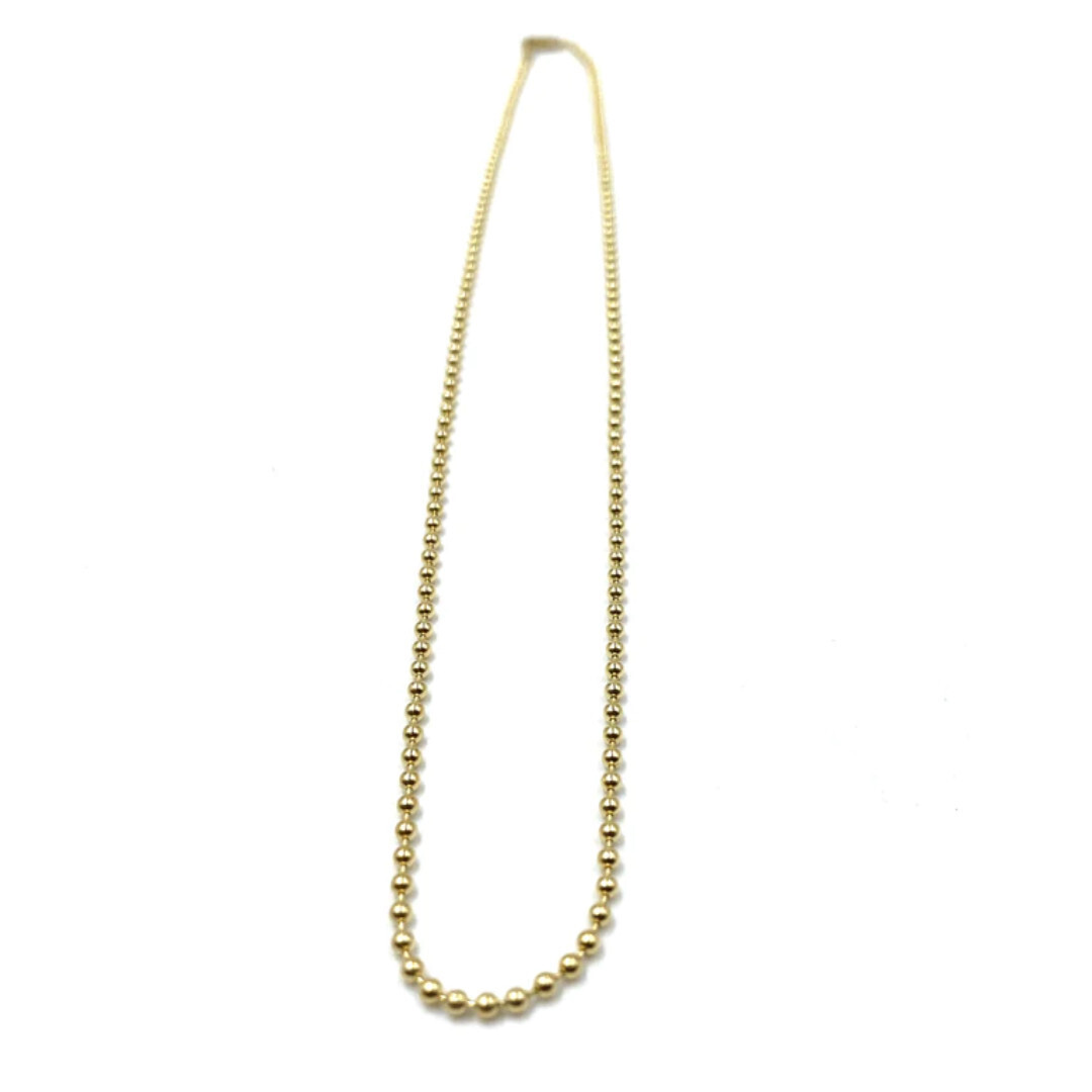 Necklace- 14k GF Beaded Bliss 15.5&quot;