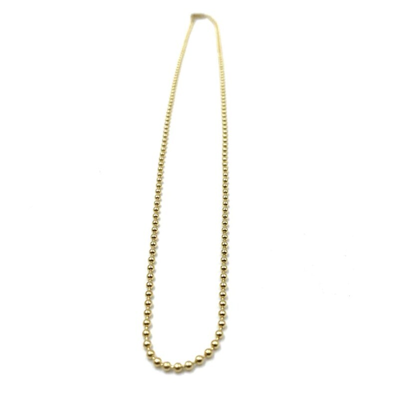 Necklace- 14k GF Beaded Bliss 15.5&quot;