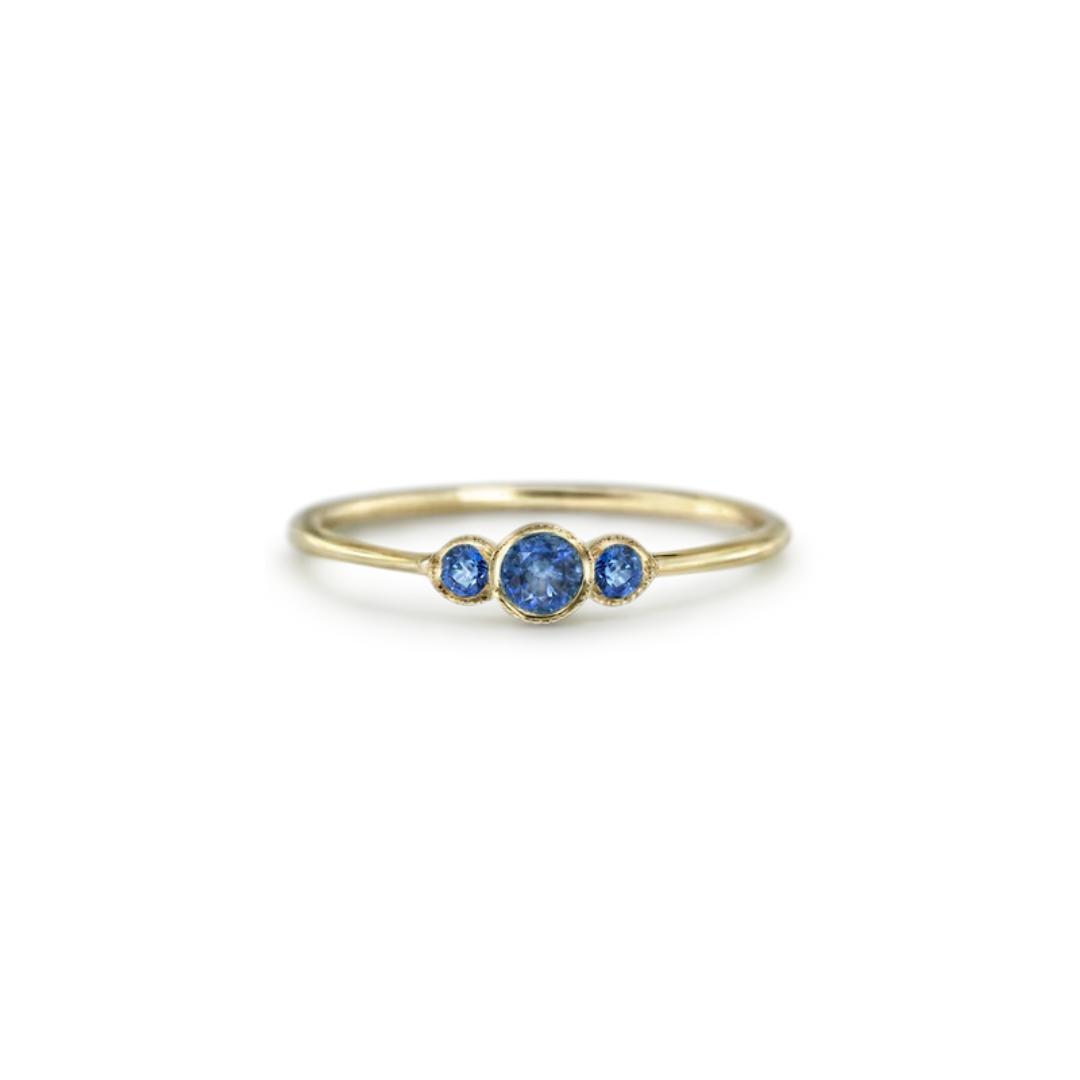 Melika Blue Sapphire Ring