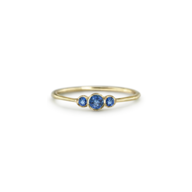 Melika Blue Sapphire Ring
