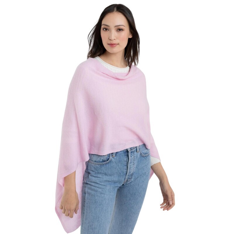 Cashmere Topper Beach Pink