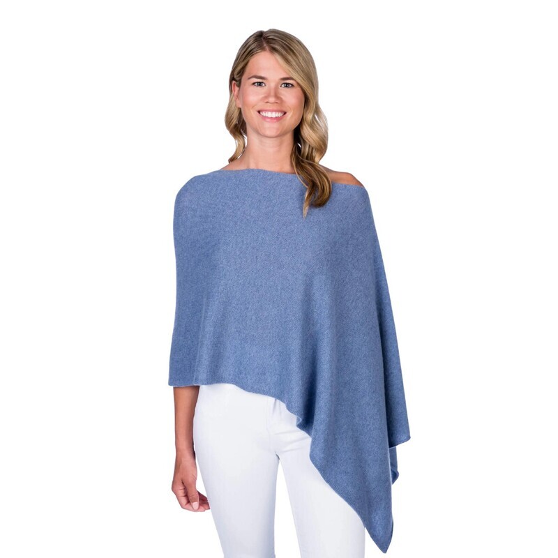 Cashmere Topper BLUE RIDGE