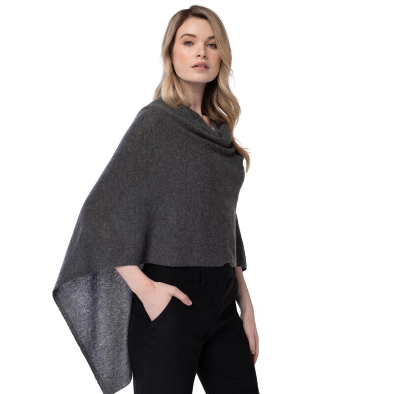 Cashmere Topper GRAPHITE