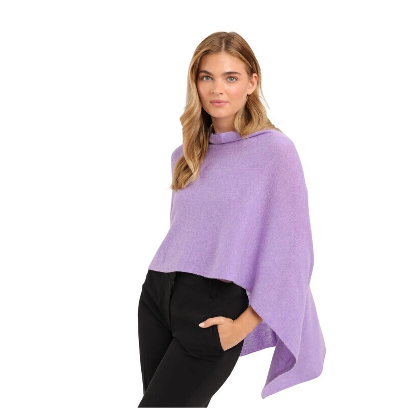 Cashmere Topper LILAC