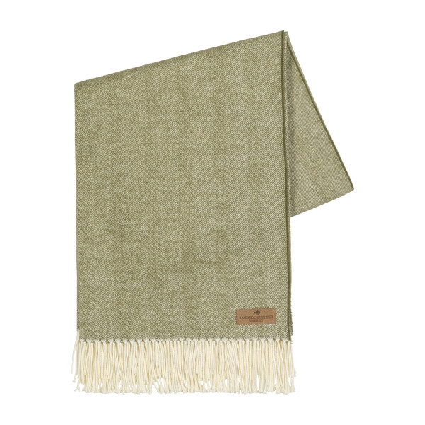 Herringbone Throw- Thyme