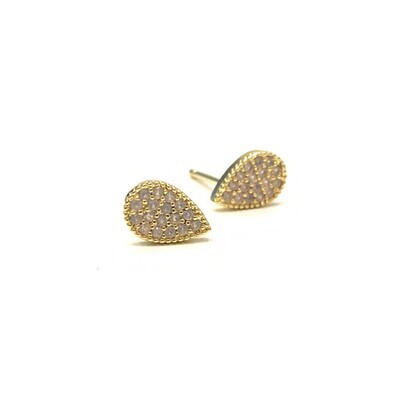 Ami Pear Stud, G, Rose Opal