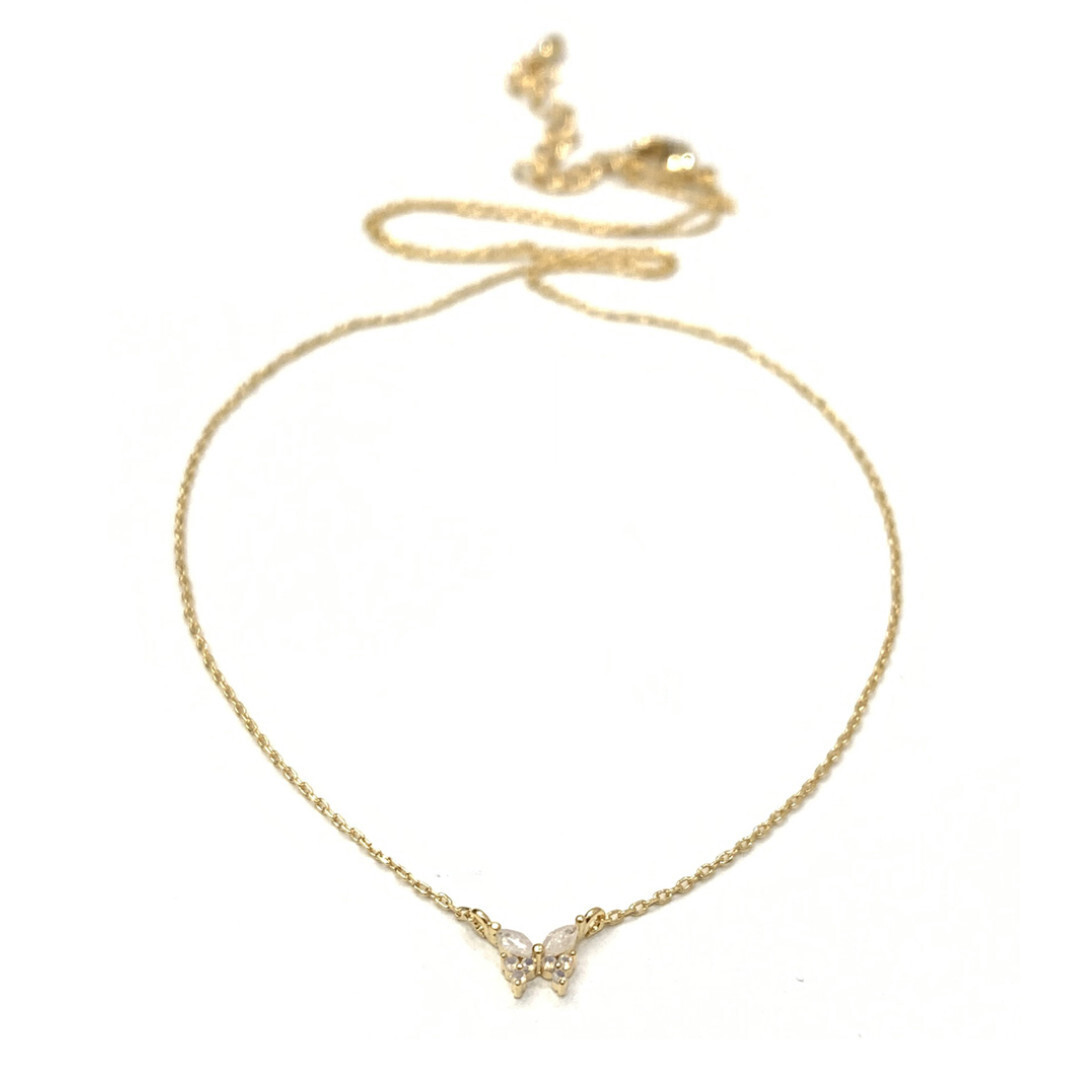 Bria Short Necklace, Gold