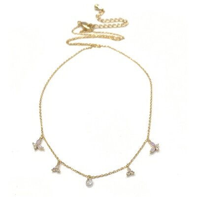 Bree Short Necklace, Gold