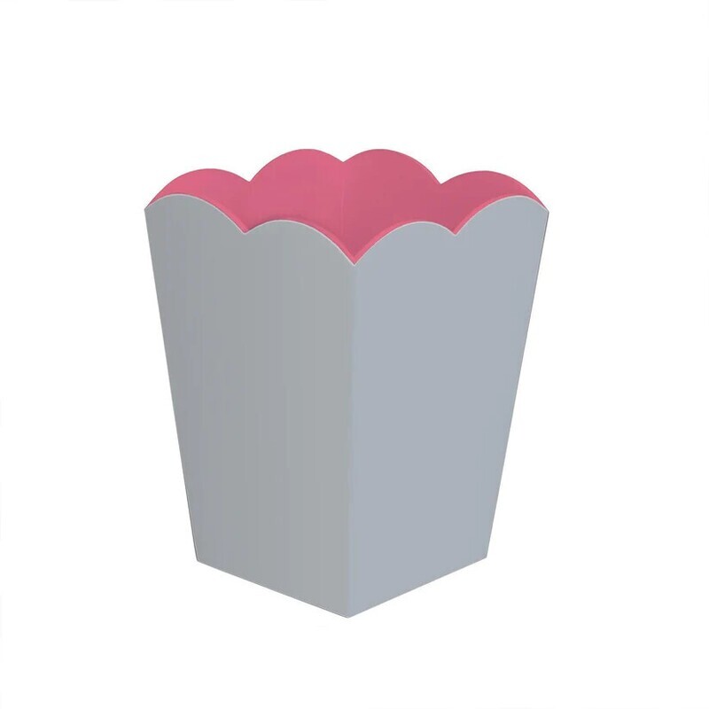 Scallop Bin Chiffon Pink