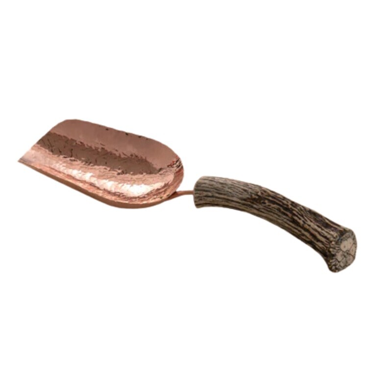 Copper Ice Scoop Large - Burr