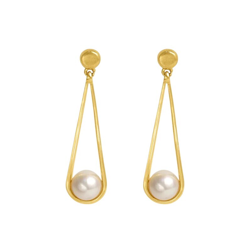 Mini Ipanema Earring- Pearl