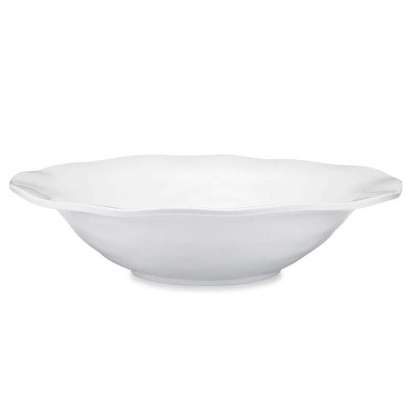 Ruffle Round Shallow Bowl