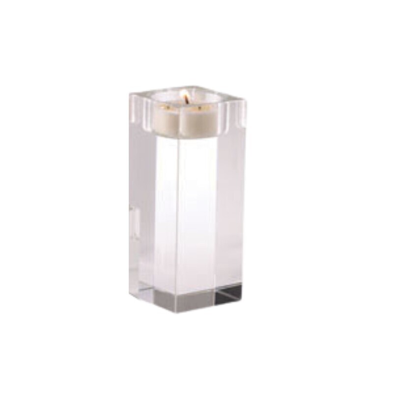 Crystal Candle Holder 2x4.5