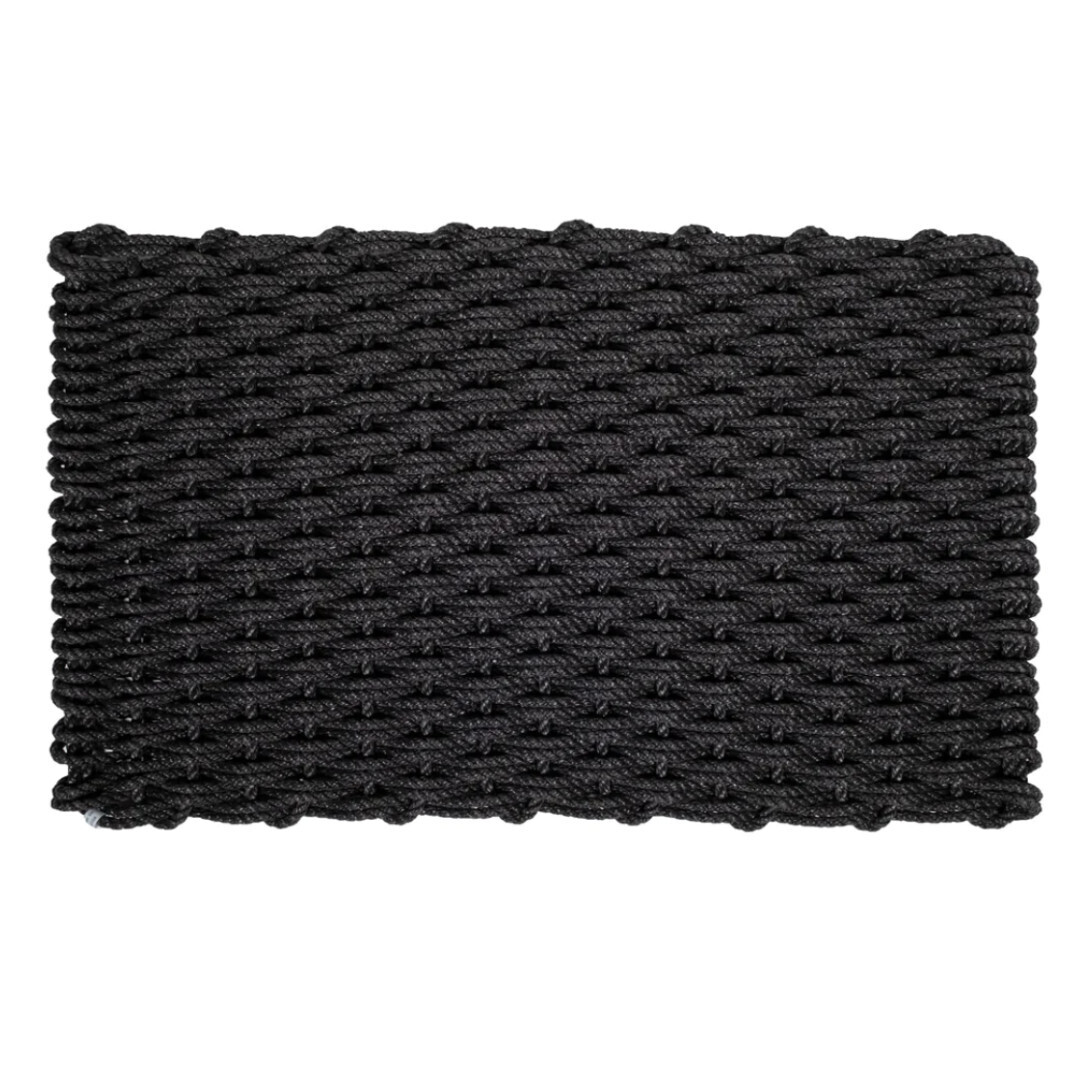 Rope Doormat- Charcoal, Grande