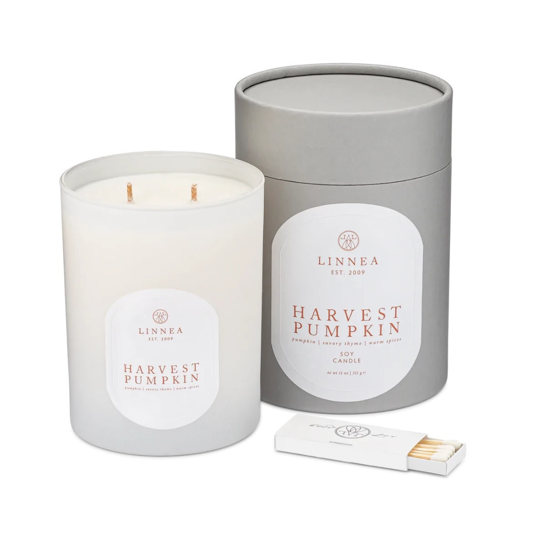 Linnea&#39;s Lights Candle- PUMPKIN