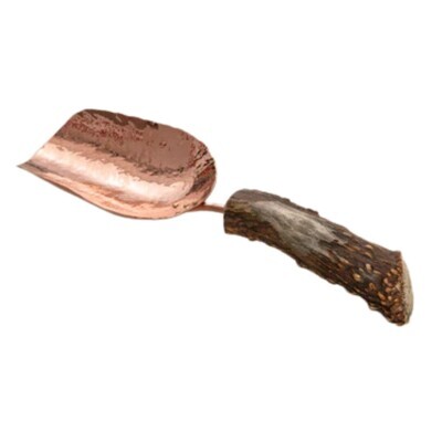 Copper Ice Scoop Small - Burr