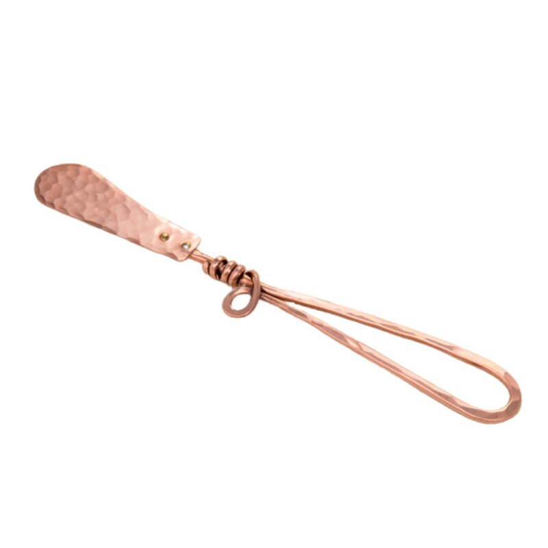 Copper Butter Knife - Vine