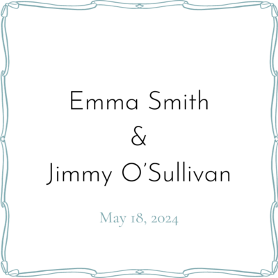 Emma Smith & Jimmy O'Sullivan