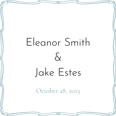 Eleanor Smith &amp; Jake Estes