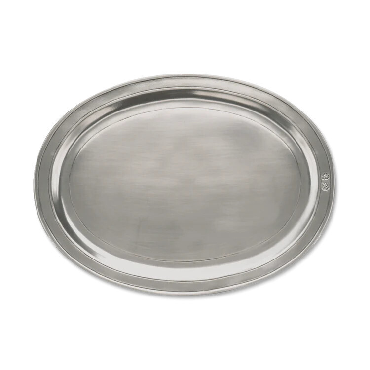 Oval Incised Tray-Medium