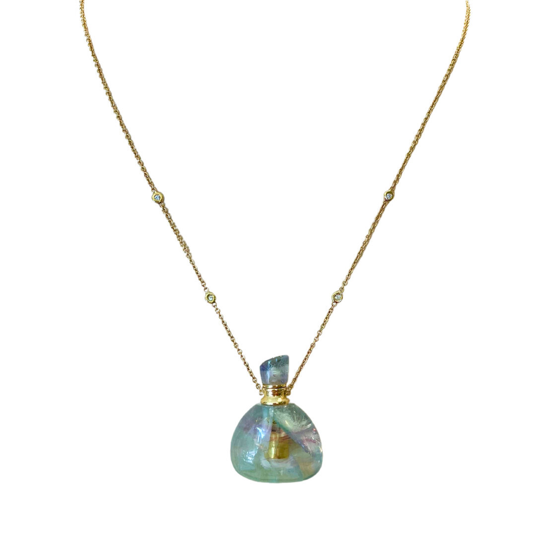 Jacquie Aiche Potion Bottle Necklace