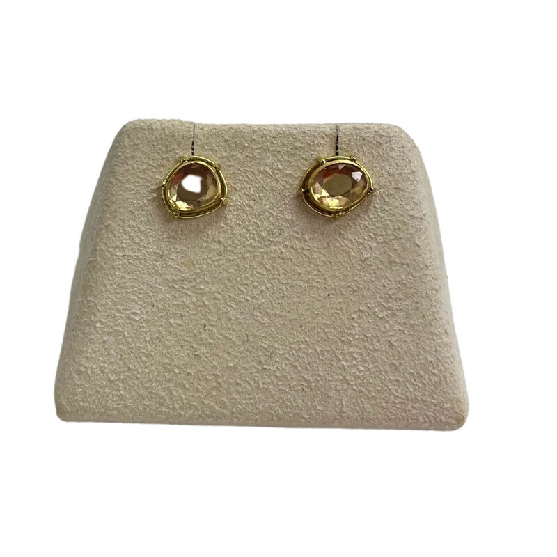 Tura Sugden Pink Tourmaline Studs