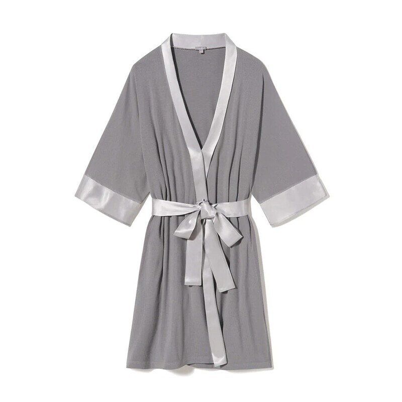 Shala Robe Dark Silver M/L