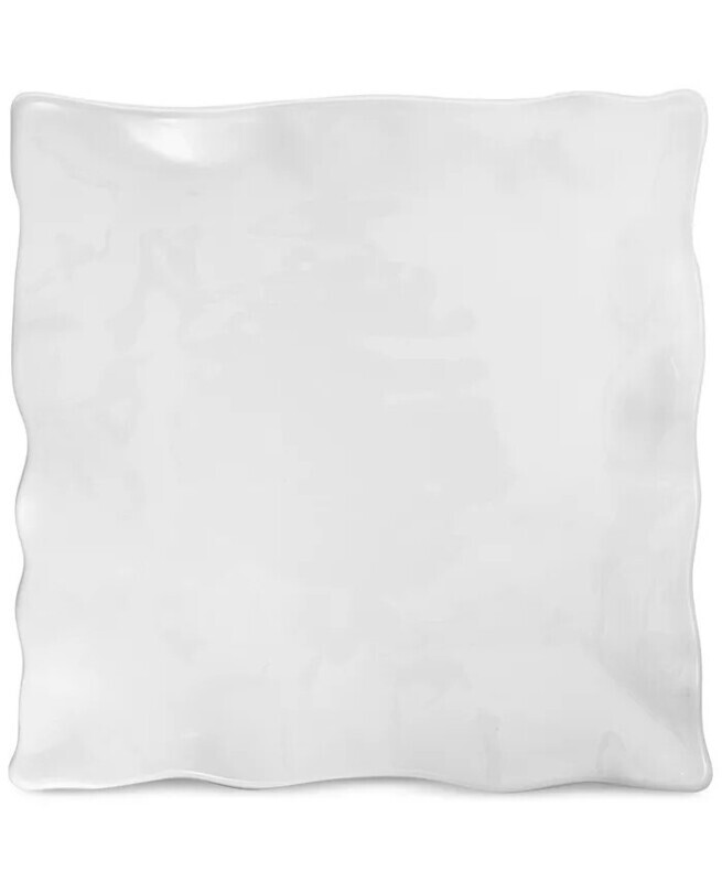 Ruffle Square Serving Platter- Lg