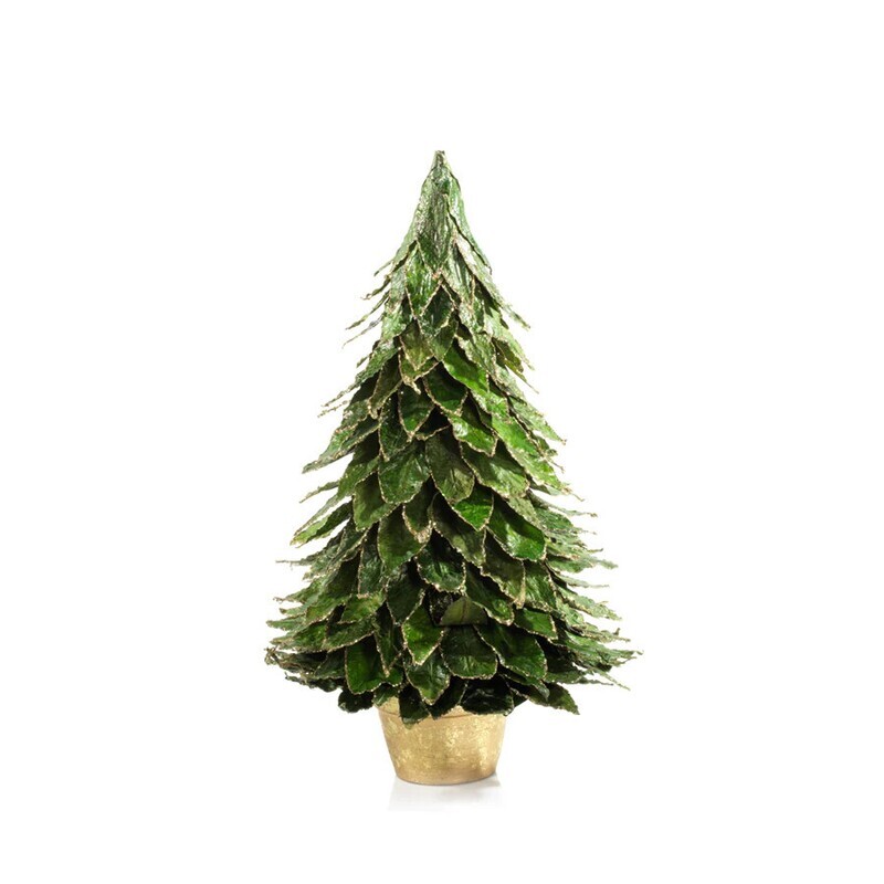 Natural Leaf Tree- Grn- LG
