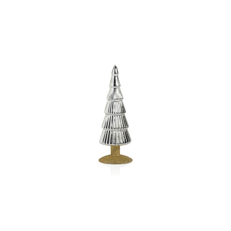 Alpine Glass Tree- Silver SM