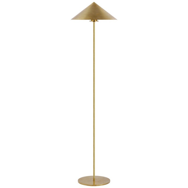 PCD 1200HAB Orsay Medium Floor Lamp in Brass