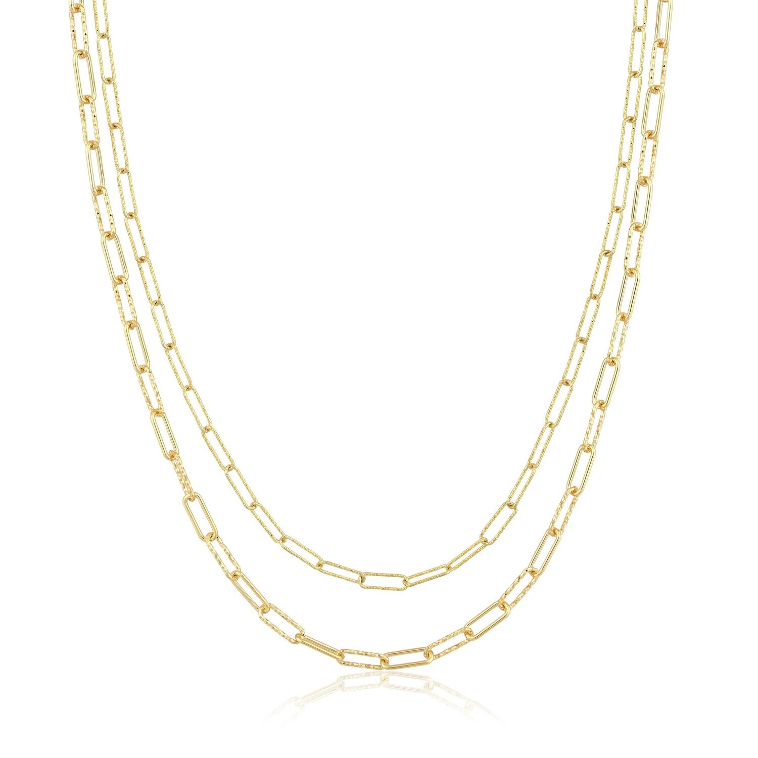 Necklace- Double Layer Sparkle GV