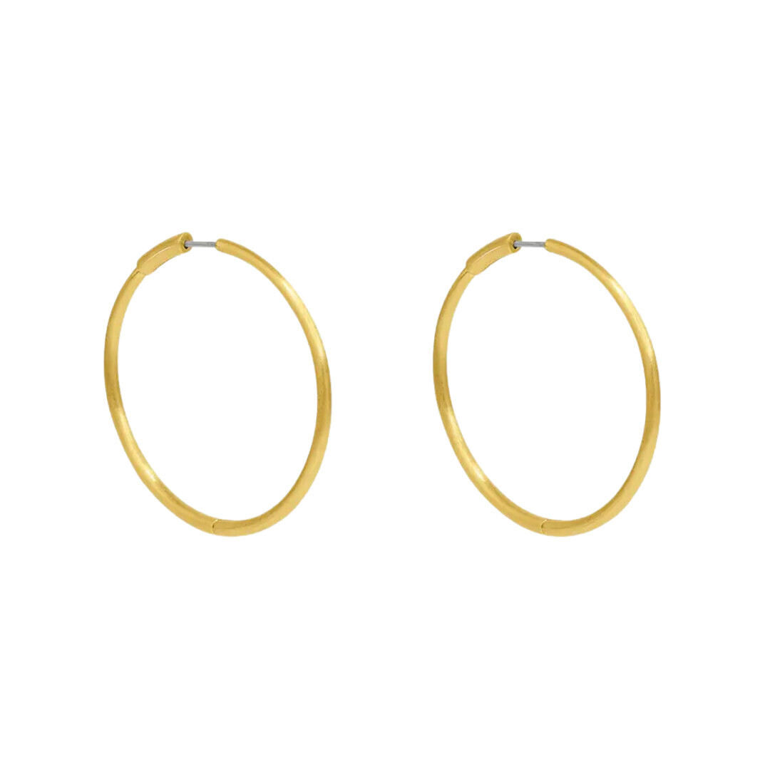 Midi Thin Hoops - 36