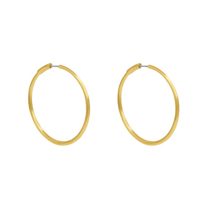 Midi Thin Hoops - 36