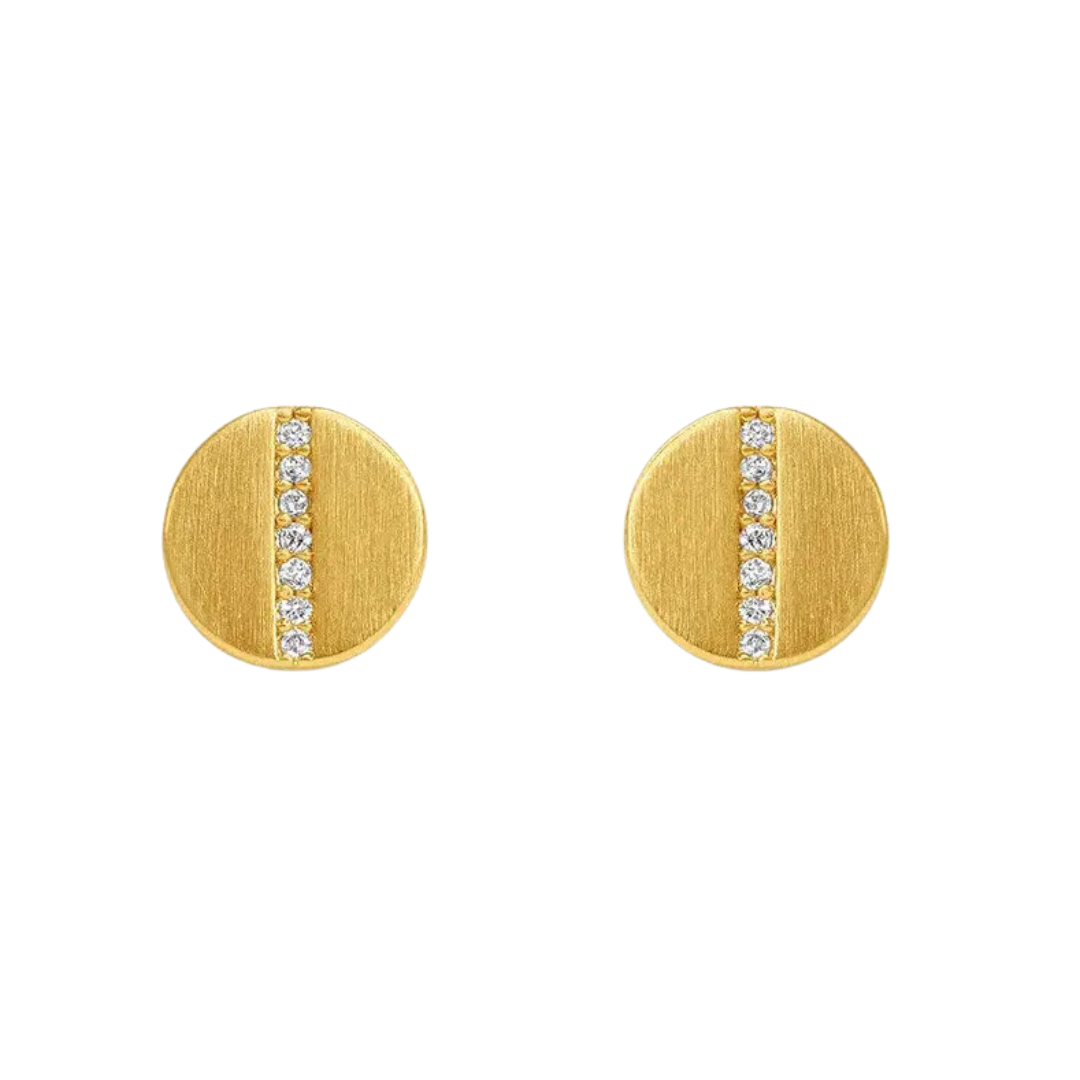 Petit Pave Cluster Studs