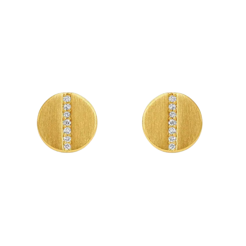 Petit Pave Cluster Studs