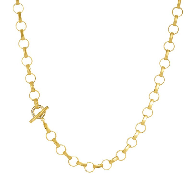 Petit Pave Statement Chain