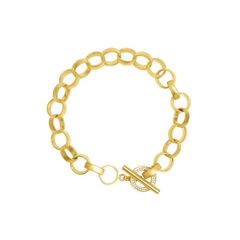 Petit Pave Statement Bracelet