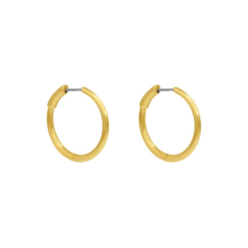 Small Thin Hoops - 24