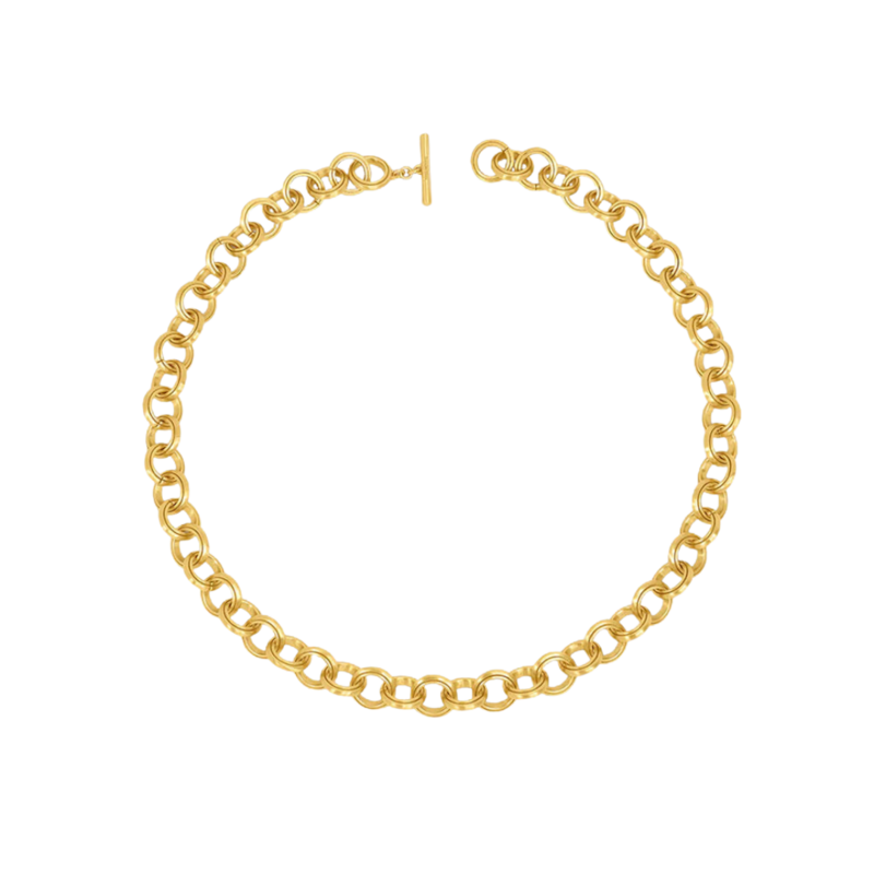 Signet Statement Chain Necklace