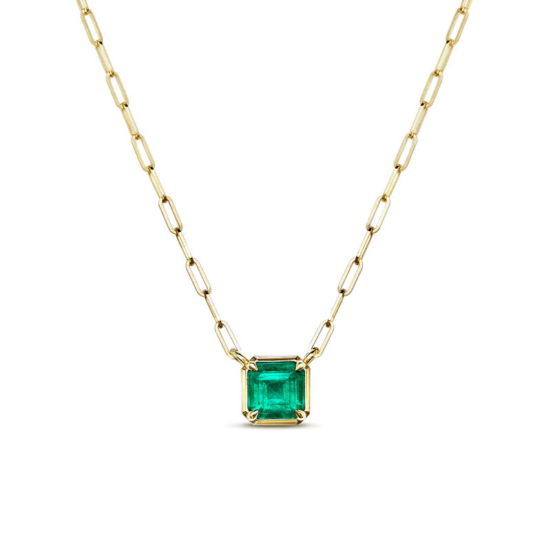 Tracer Necklace- Emerald