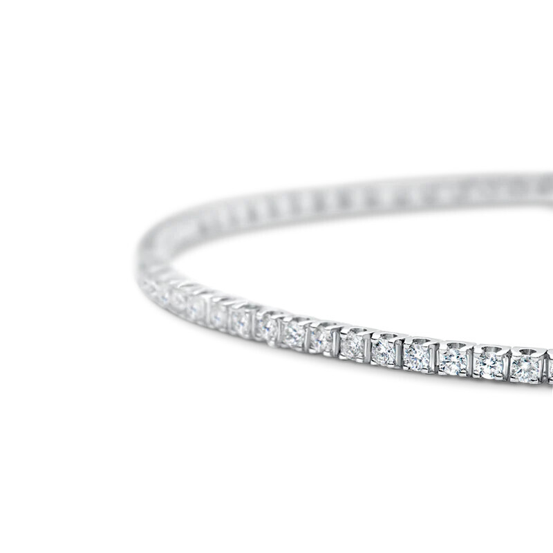 Round Tennis Bracelet 14k