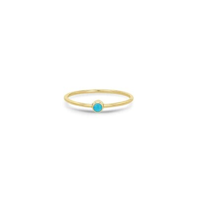 Birthstone Ring- turquoise Dec