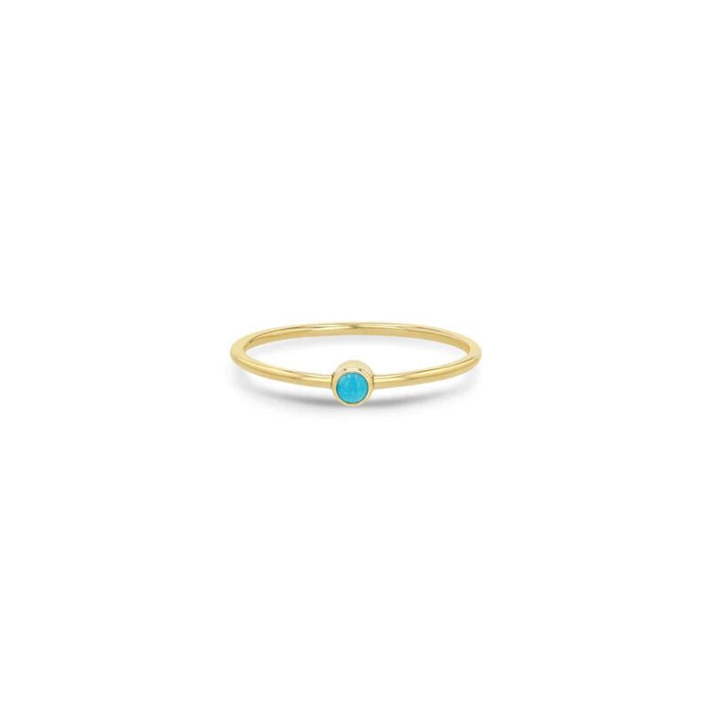 Birthstone Ring- turquoise Dec