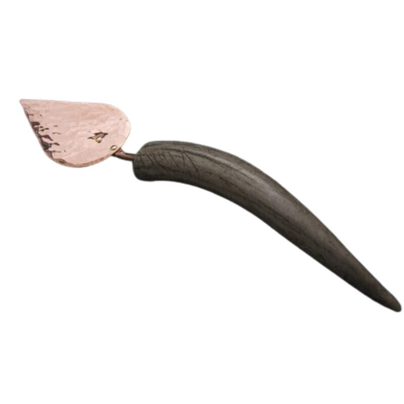 Copper Brie Server - Antler