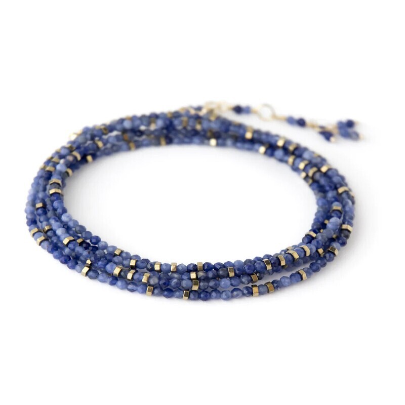 Wrap- Sodalite Confetti