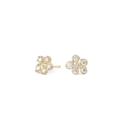 Earrings- Small Flower Cluster Stud