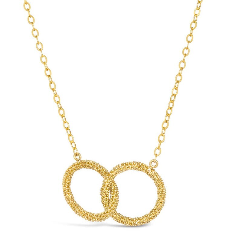 Necklace- Interlocking Circles Necklace